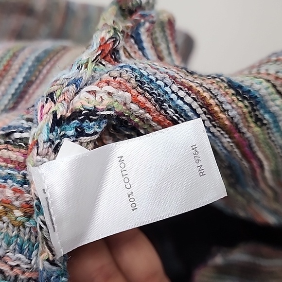 J. Jill multicolor knit sweater, size xs - Picture 6 of 7